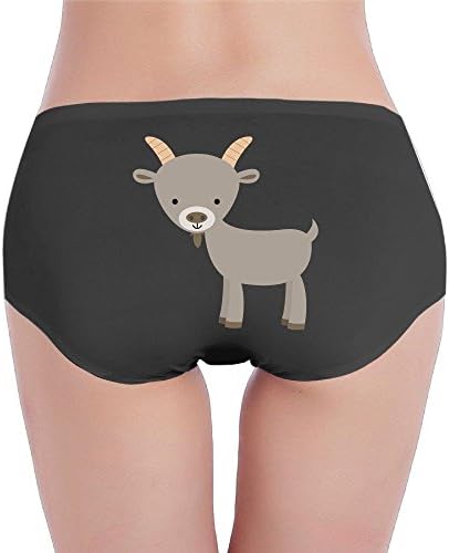 Changan Women's Hipster Panties Briefs Gray Goat Stretch Cotton Comfort Low Waist Underwear