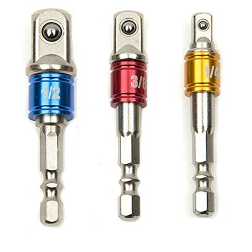 Socket adapter extension set ,drillpro impact socket dr…