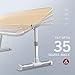 Laptop Desk for Bed, TaoTronics Lap Desks Bed Trays for Eating and Laptops Stand Lap Table, Adjustable Computer Tray for Bed, Foldable Bed Desk for Laptop and Writing in Sofa and Couch Woodthumb 3