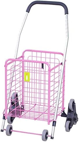 shopping trolleys Practical Grocery Cart Easy to Fold and Portable, Suitable for Climbing Stairs Laundry Traveling to Save on Space Load-Bearing 25kg