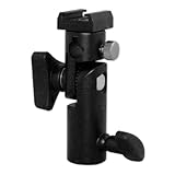 Westcott 5015 Adjustable Shoe Mount Bracket for Speedlites (Black)