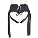 camaTech Lace Underwear Lady Panty with Adjustable Belt Corset Style for Women, Black, Adjustable