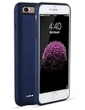 iPhone 7 Charger Case,Beius Ultra Slim Extended Portable Charger Case for iPhone 7 (4.7 inch) with 2800mAh Capacity / Use The Apple Lightning Cable for Charging(Blue)