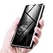 A7 2018 (A750) Case, COTDINFORCA Mirror Design Clear View Flip Bookstyle Luxury Protecter Shell with Kickstand Case Cover for Samsung Galaxy A7 (2018) SM-A750. Flip Mirror: Black