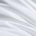 L LOVSOUL Goose Feather Bed Pillows for Sleeping Medium Firm Feather Pillows Queen Size 100% Egyptian Cotton Cover 1000 Thread Count 20X28Inches