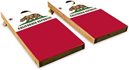 California State Flag - Cornhole Crew - ACA Regulation Size Cornhole Board Set