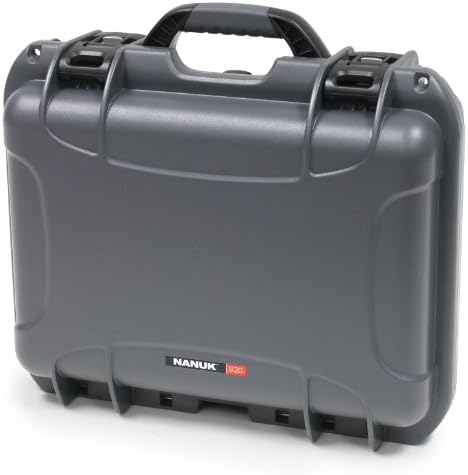 Nanuk 920 Waterproof Hard Case with Padded Dividers - Graphite