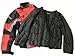 TMS Mens Enduro Armor Jacket Motorcycle Touring Dual Sport Dirt Bike ATV (X-Large, Red)