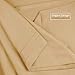 Nestl Short Queen Sheet Set - 1800 Ultra-Soft Microfiber - Double Brushed - Deep Pockets - Easy Fit - 4 Piece Set - Bed Sheets (Short Queen, Camel Gold)