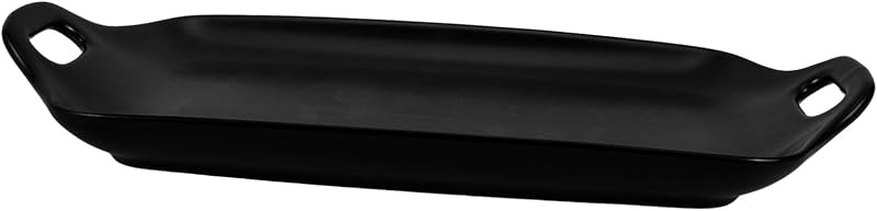 MAGICLULU Ceramic Nonstick Baking Pan Double Handle Black Ovenware for Cakes