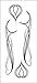 Chroma 7502 Pinstripe Gray Scroll Decal