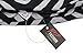 Pop Fashion Shop Women's Infinity Scarf, Geometric Pattern Scarf, Zipper Scarf, Fashion Scarf, Infinity Scarves (Black)