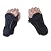 Foxnovo Kids Ski Protective Glove Sport Wrist Guards Support Pads A Pair- Size S (Black)