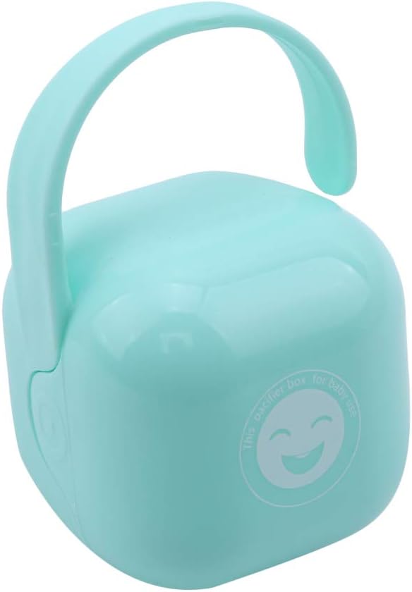 Hengxing Pacifier Case Pacifier Holder Case Pacifier Pod That Easily Attaches to Diaper Bags and Strollers,Green