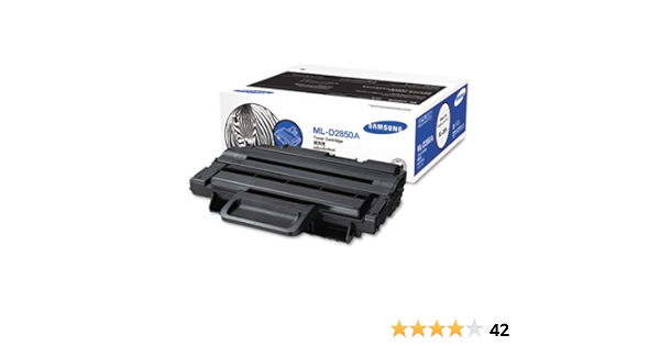 Amazon Com Samsung Ml D2850a Toner Cartridge Black For Ml 2851nd Cell Phones Accessories