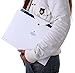 Skydue PP Expanding File Folder Accordion Documents Letters Organizer, 5 Pockets, A4 Size, White
