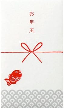 Amazon 濱文様 ぽち袋大 鯛 越前和紙 お年玉袋 ポチ袋 文房具 オフィス用品