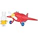 Miffys Adventures Red Plane Toy Playset