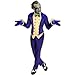 Rubies Men's DC Comics Batman Arkham City Joker Costume, Purple, Standard for Themed Parties and Halloween