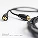 BRAINWAVZ 2.5MM Balanced Earphone Cable with MMCX Connectors (2.5MM Jack - Balanced Audio Cable)