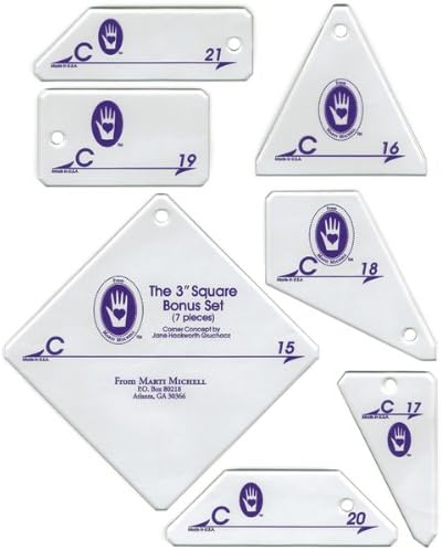 Perfect Patchwork Template-Set C - Bonus Complemen 1 pcs sku# 644495MA