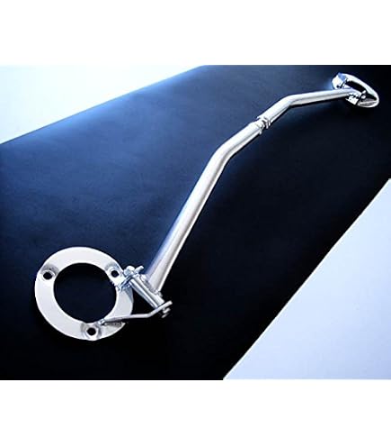 YunguJoss Polished Aluminum Front Upper Strut Bar Tower Brace For BMW E90 E92 320i 328i 2006-2011