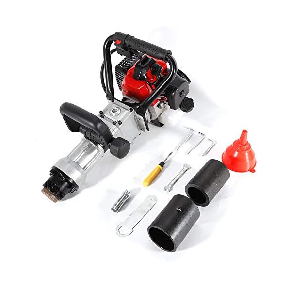 Pile Driver 900W Motor 32.6cc 2 Stroke Gas Powered T-Post Rotationshammer Abbruchhammer – Bild 4