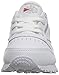 Reebok Infant/Toddler Classic Leather Sneaker, White, 0 Toddler