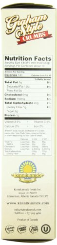 Kinnikinnick Crumbs - Graham Style Gluten Free, 10.5-Ounce (Pack of 3)