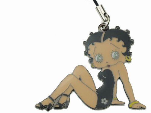 Betty Boop Swimsuit Phone Charm