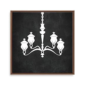 Framed Canvas Wall Art for Living Room, Bedroom Droplight Theme Canvas Prints for Home Decoration Ready to Hang - 16x16 inches