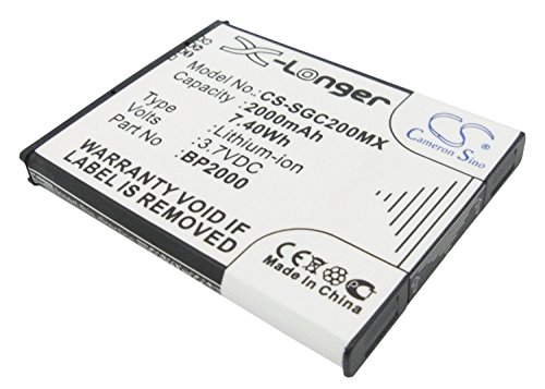 2000mAh Battery For Samsung Galaxy Camera 2, EK-GC200 2000mAh Battery For Samsung Galaxy Camera 2, EK-GC200