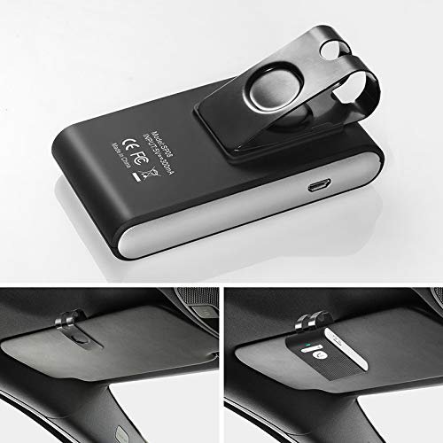 image for Siparnuo Bluetooth in-Car Speakerphone, Hands-Free Speaker with Visor 