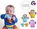 Gummee Glove Baby Teething Mitten With Detachable Toy - 3-9 Months - 100% Cotton Premium Glove With Silicone Heart Ring