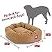 52 inch Khaki Bagel Dog Bed By Majestic Pet Productsthumb 2