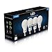 Great Eagle 100W Equivalent LED Light Bulb 1640 Lumens A19 or A21 Cool White 4000K Dimmable 14-Watt UL Listed (4-pack)