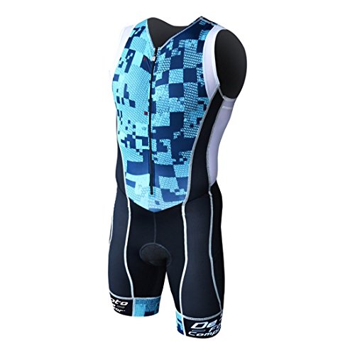 DeSoto Men's Forza Tri Suit (Blue Print 