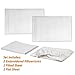 1500 Supreme Collection California King Sheet Sets White - Luxury Hotel Bed Sheets and Pillowcase Set for California King Mattress - Extra Soft, Elastic Corner Straps, Deep Pocket Sheets White