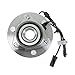 Front Wheel Bearing & Hub Assembly 4WD with ABS Sensor Compatible with 2002-2006 Cadillac Escalade 2003-2006 Escalade ESV Escalade EXT Chevrolet Avalanche 1500 2003-2014 Express 1500 2003-2005 Ex