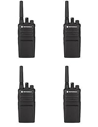 Paquete de 4 de Motorola RMU2080 Radio de dos vías para negocios 2 vatios   8 canales Military Spec VOX