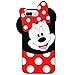 TopSZ Case for iPhone 8 Plus/ 7 Plus /6/6S Plus 5.5”,Cute Silicone Couple Lover 3D Cartoon Kawaii Animal Cover,Soft Skin for iPhone 8Plus,Funny Unique Character Cases for Kids Girls Teens Guys-Minnie