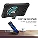 Moko Case Fit Samsung Galaxy Tab A 10.1 2016, [Heavy Duty] Shockproof Full-Body Hybrid Rugged 360 Degree Rotating Stand Cover for Galaxy Tab A 10.1