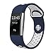 SWEES Silicone Sport Bands Compatible Fitbit Charge 2, Breathable Sport Replacement Bands with Air Holes Small & Large (5.7
