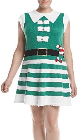 Love Always Plus Size Elf Fit N Flare Dress 3X