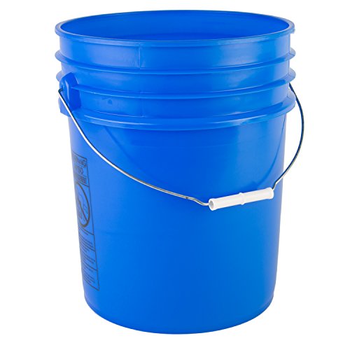 Hudson Exchange Premium 5 Gallon Bucket, HDPE, Blue