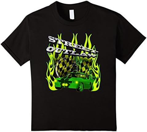Kids Street Racing Outlaw 12 Black