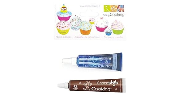 Amazon Com Liquid Food Coloring Tube 20 G Blue Edible Chocolate Pen Kitchen Dining