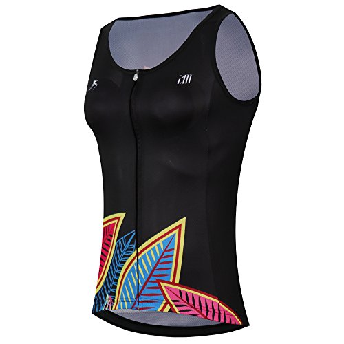 zm Cycling Sleeveless Jersey Vest Women/Bicycle Cycle summer Vest Women/Breathable Bike Vest Sleeveless (S, 2)