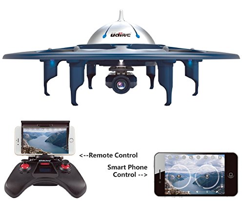 U845 wifi fpv drone rc quadcopter with headless mode real-time tr…