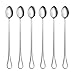Artaste Rain 18/10 Stainless Steel (Silver (Set of 6), Iced Tea Spoons (9.5-Inch))